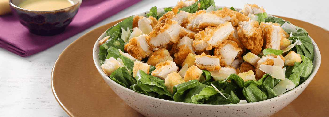 Broasted Chicken Caesar Salad